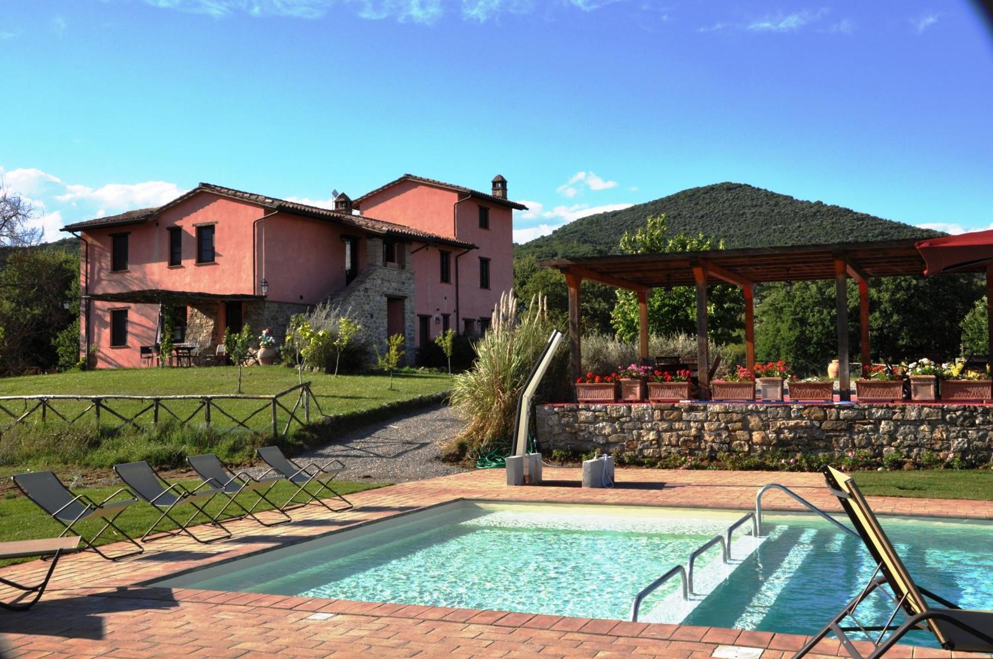 הוילה Tavernelle  I Casali Di Colle San Paolo מראה חיצוני תמונה