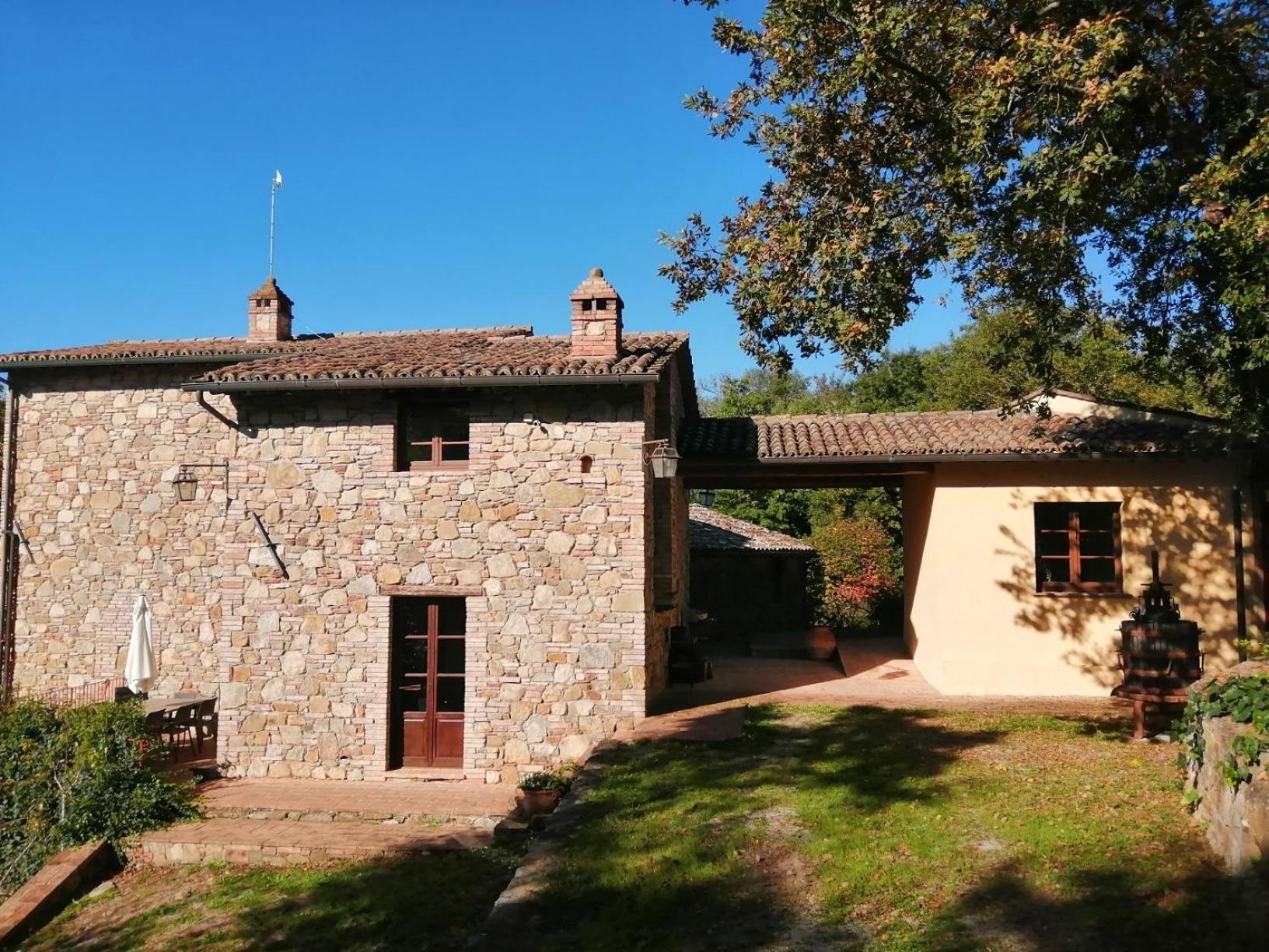 הוילה Tavernelle  I Casali Di Colle San Paolo מראה חיצוני תמונה