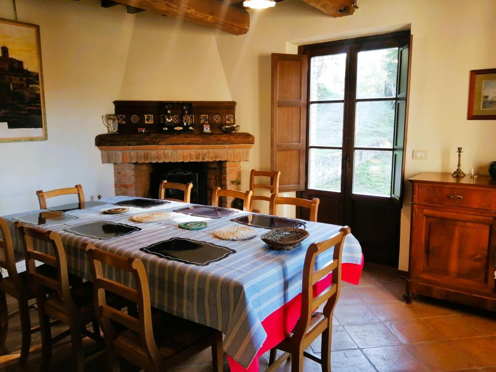 הוילה Tavernelle  I Casali Di Colle San Paolo מראה חיצוני תמונה