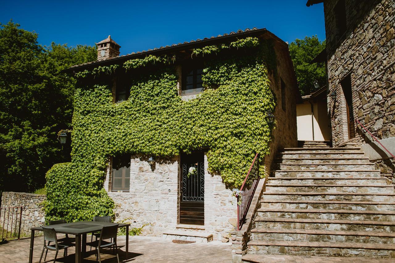 הוילה Tavernelle  I Casali Di Colle San Paolo מראה חיצוני תמונה